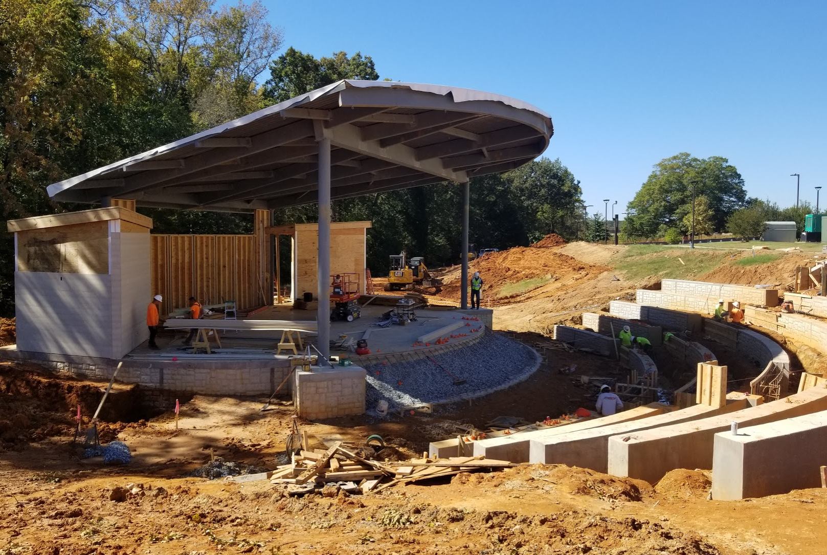 Outdoor Learning Center Construction