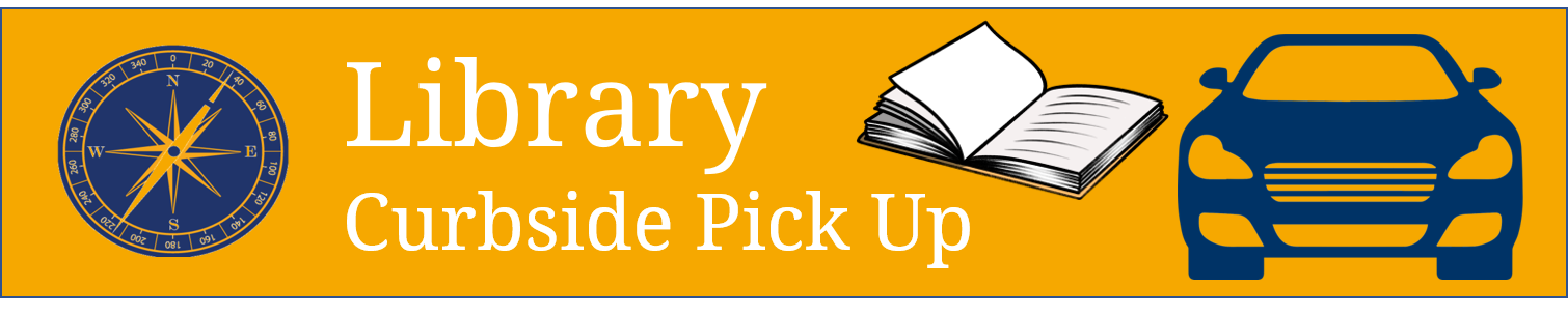 Library Curbside Pick-up Banner
