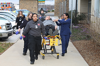 Rowan-Cabarrus Community College Health Programs Participate in First Time Simulation Event