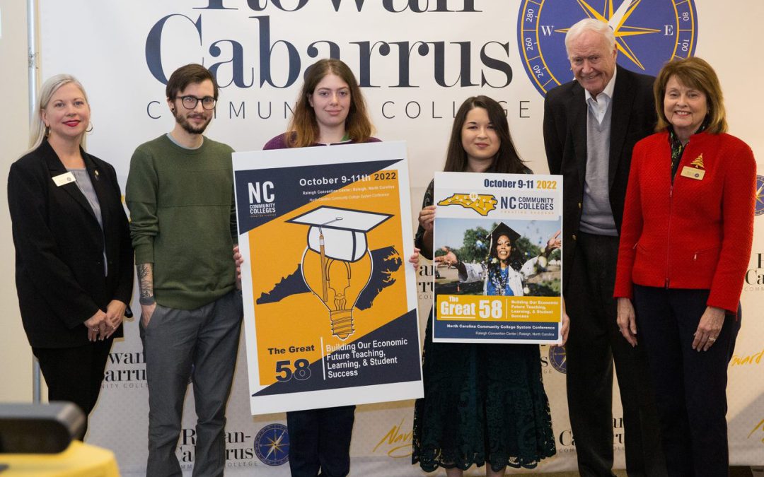 Rowan-Cabarrus Community College Art and Graphic Design Students Recognized