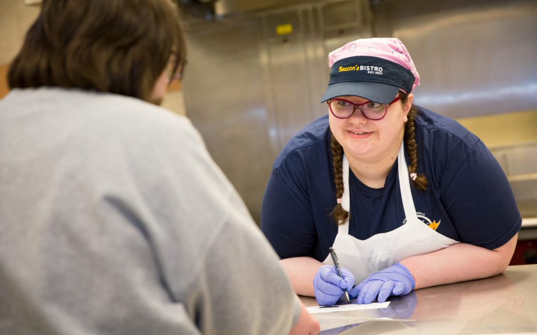 Rowan-Cabarrus Community College S.O.A.R. Students Work in Campus Café to Prepare for Hospitality Careers