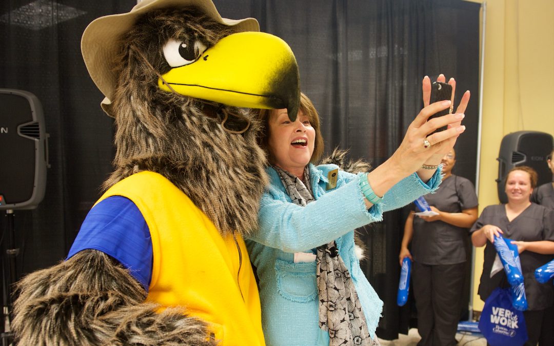 Beacon Hatched as the College’s Mascot
