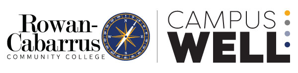 Rowan-Cabarrus Community College logo beside the Campus Well Logo