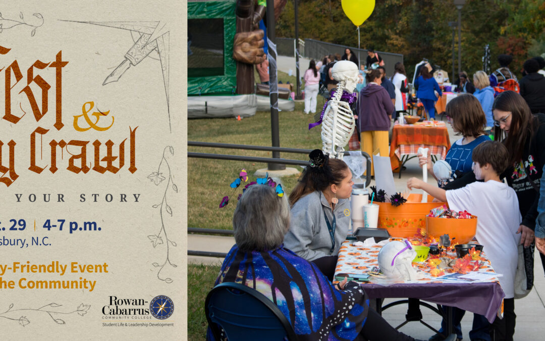 Rowan-Cabarrus Invites Everyone to Free Fall Fest and Campus Candy Crawl 
